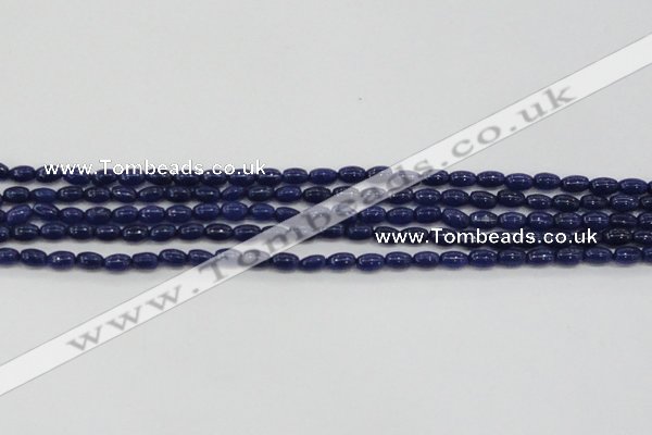 CCN4522 15.5 inches 4*6mm rice candy jade beads wholesale