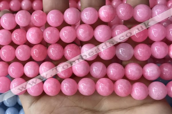 CCN5015 15.5 inches 8mm & 10mm round candy jade beads wholesale