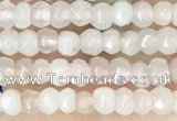 CCN5101 15 inches 3*4mm faceted rondelle candy jade beads