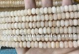 CCN5132 15 inches 5*8mm faceted rondelle candy jade beads