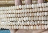 CCN5132 15 inches 5*8mm faceted rondelle candy jade beads