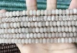 CCN5133 15 inches 5*8mm faceted rondelle candy jade beads