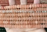 CCN5136 15 inches 5*8mm faceted rondelle candy jade beads