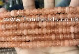 CCN5138 15 inches 5*8mm faceted rondelle candy jade beads