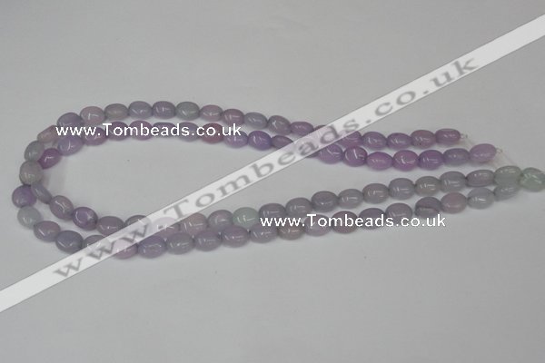 CCN514 15.5 inches 8*10mm oval candy jade beads wholesale