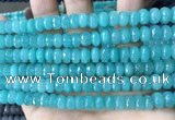 CCN5150 15 inches 5*8mm faceted rondelle candy jade beads