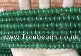 CCN5159 15 inches 5*8mm faceted rondelle candy jade beads