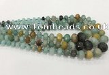 CCN5178 5*8mm - 14*20mm faceted rondelle candy jade graduated beads