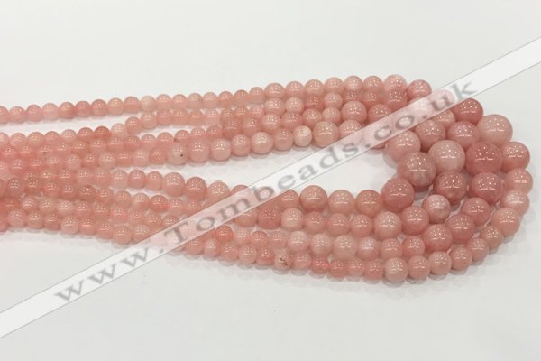 CCN5190 6mm - 14mm round candy jade graduated beads