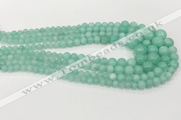 CCN5197 6mm - 14mm round candy jade graduated beads