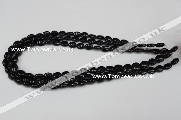 CCN520 15.5 inches 8*10mm oval candy jade beads wholesale