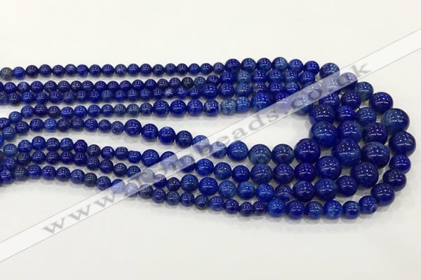 CCN5204 6mm - 14mm round candy jade graduated beads