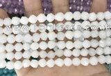 CCN5230 15 inches 8mm faceted nuggets candy jade beads