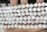 CCN5231 15 inches 8mm faceted nuggets candy jade beads