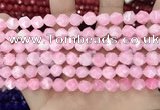 CCN5236 15 inches 8mm faceted nuggets candy jade beads