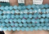 CCN5245 15 inches 8mm faceted nuggets candy jade beads