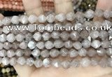 CCN5250 15 inches 8mm faceted nuggets candy jade beads