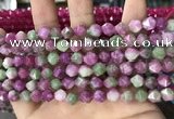 CCN5262 15 inches 8mm faceted nuggets candy jade beads