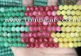 CCN5297 15 inches 6mm round candy jade beads Wholesale