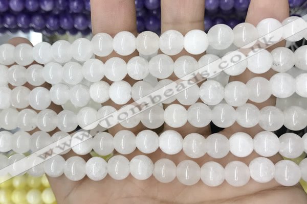 CCN5311 15 inches 8mm round candy jade beads Wholesale