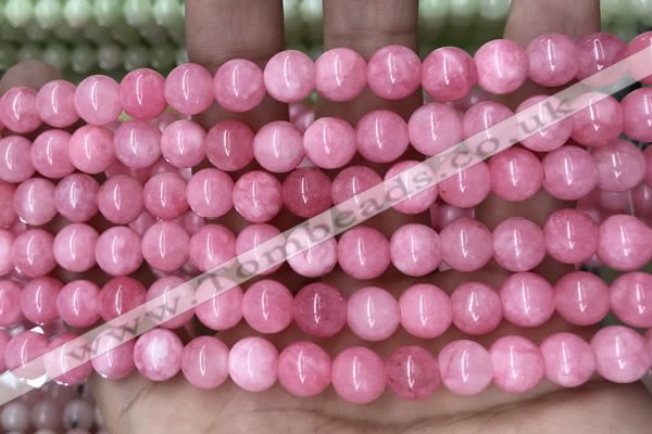 CCN5325 15 inches 8mm round candy jade beads Wholesale