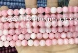 CCN5331 15 inches 8mm round candy jade beads Wholesale