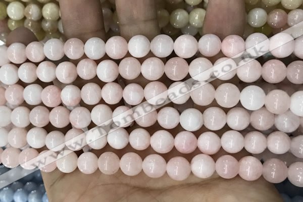 CCN5336 15 inches 8mm round candy jade beads Wholesale