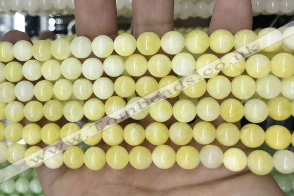 CCN5347 15 inches 8mm round candy jade beads Wholesale