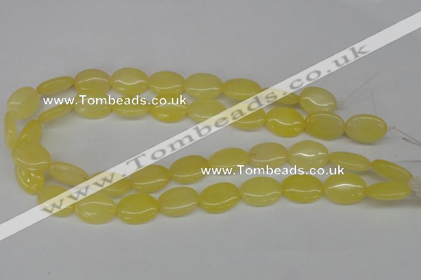 CCN535 15.5 inches 15*20mm oval candy jade beads wholesale