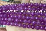 CCN5366 15 inches 8mm round candy jade beads Wholesale