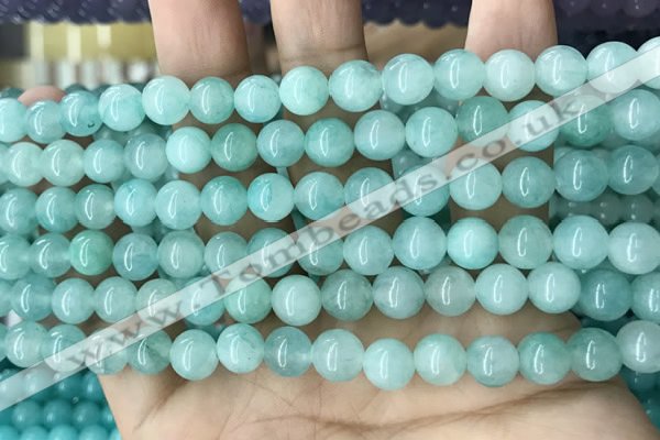 CCN5408 15 inches 8mm round candy jade beads Wholesale