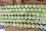 CCN5414 15 inches 8mm round candy jade beads Wholesale