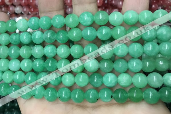 CCN5418 15 inches 8mm round candy jade beads Wholesale