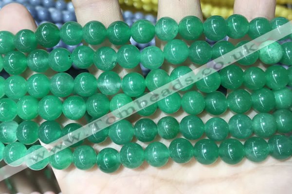 CCN5419 15 inches 8mm round candy jade beads Wholesale