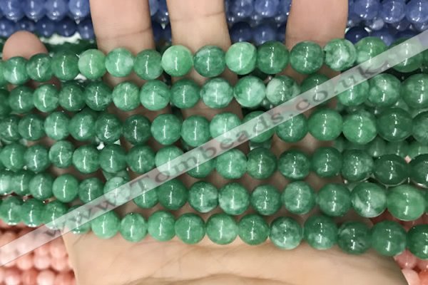 CCN5422 15 inches 8mm round candy jade beads Wholesale