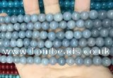 CCN5425 15 inches 8mm round candy jade beads Wholesale