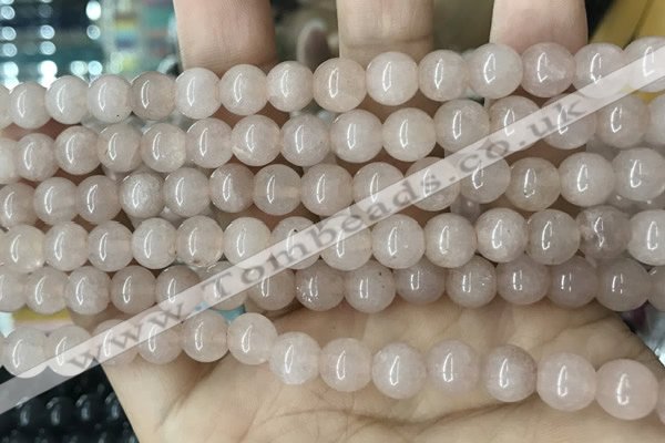 CCN5441 15 inches 8mm round candy jade beads Wholesale