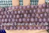 CCN5445 15 inches 8mm round candy jade beads Wholesale