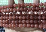 CCN5447 15 inches 8mm round candy jade beads Wholesale