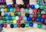 CCN5468 15 inches 8mm round candy jade beads Wholesale