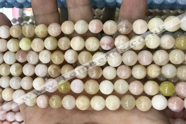 CCN5472 15 inches 8mm round candy jade beads Wholesale