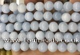 CCN5502 15 inches 8mm round candy jade beads Wholesale