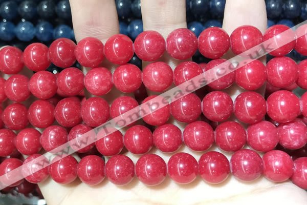 CCN5535 15 inches 8mm round candy jade beads Wholesale