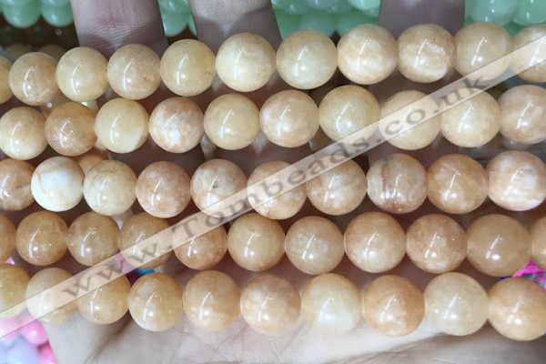 CCN5541 15 inches 8mm round candy jade beads Wholesale