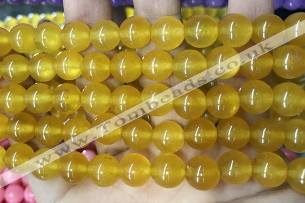 CCN5543 15 inches 8mm round candy jade beads Wholesale