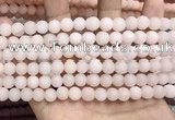 CCN5581 15 inches 8mm round matte candy jade beads Wholesale