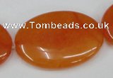 CCN565 15.5 inches 25*35mm oval candy jade beads wholesale