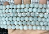 CCN5653 15 inches 8mm faceted round candy jade beads