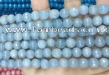 CCN5654 15 inches 8mm faceted round candy jade beads