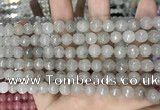 CCN5684 15 inches 8mm faceted round candy jade beads